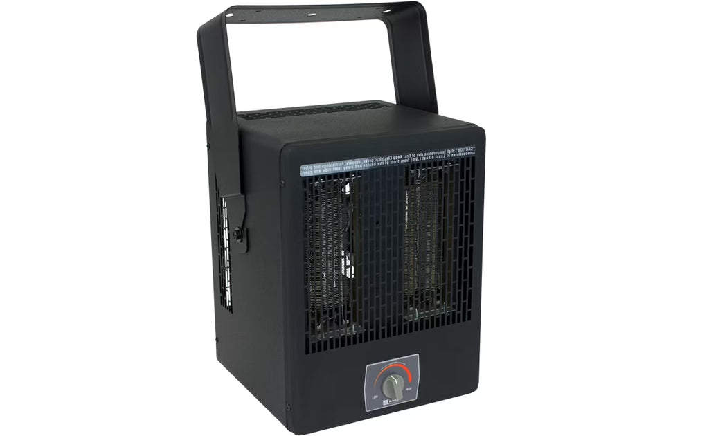 240V 3850W Electric Garage Heater, Black X248