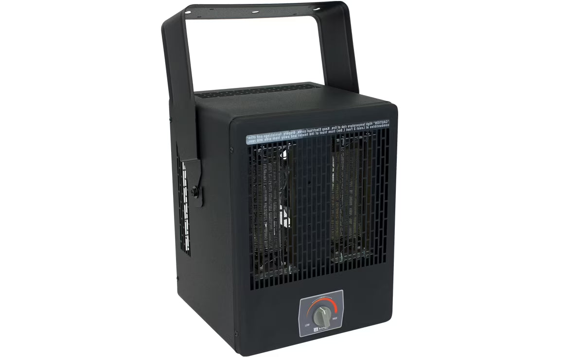240V 3850W Electric Garage Heater, Black X248