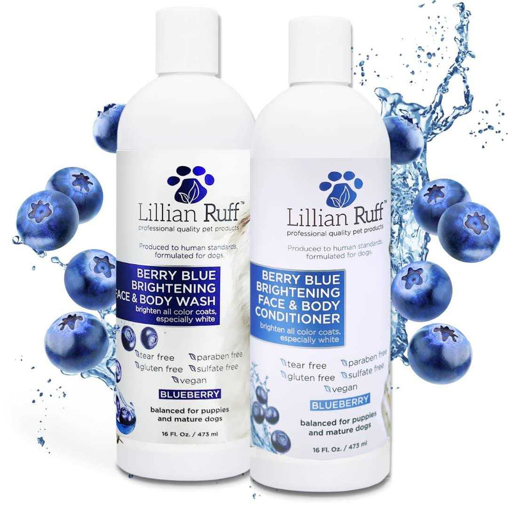 Berry Blue Brightening Face and Body Wash for Dogs and Cats F8795