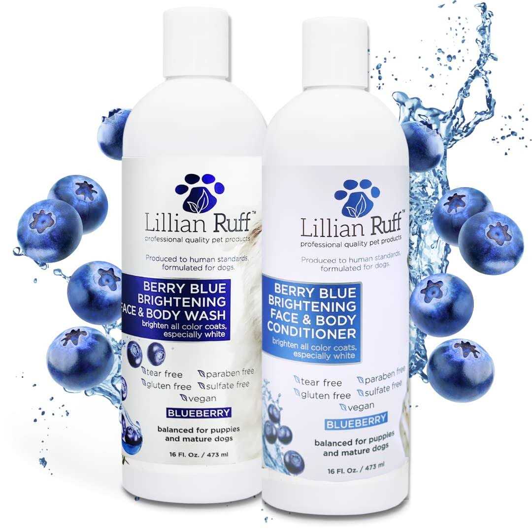 Berry Blue Brightening Face and Body Wash for Dogs and Cats F8795