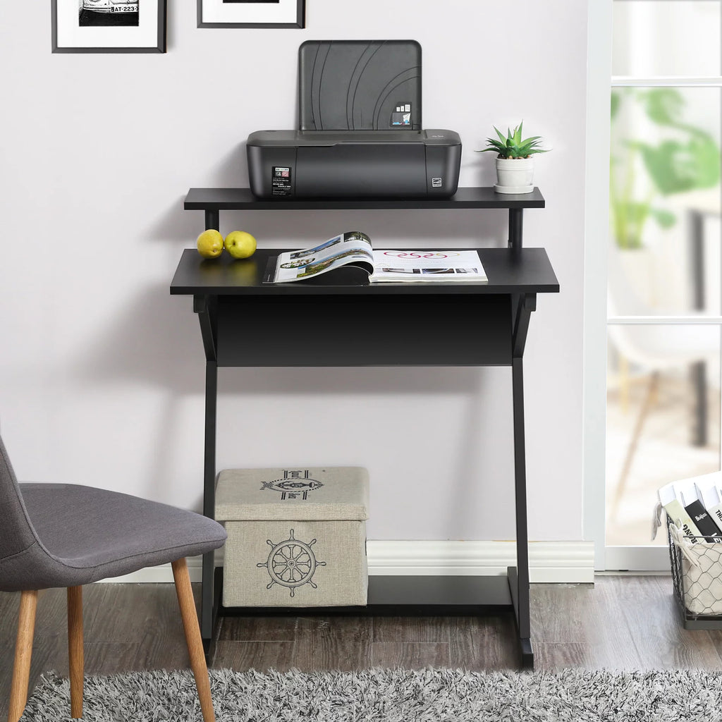 27-Inch Computer Desk with Monitor Shelf S36938