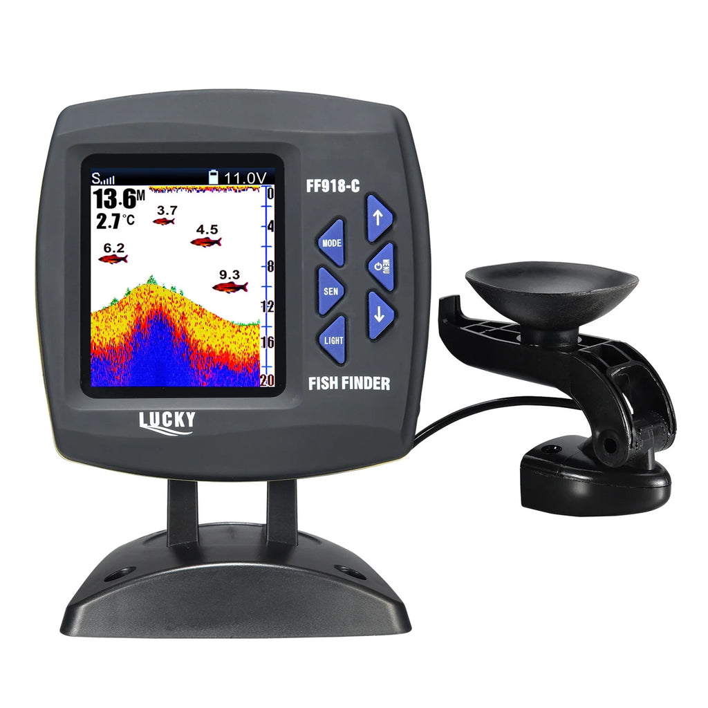 Wired Transducer Fish Finder 45 Degrees Underwater G141