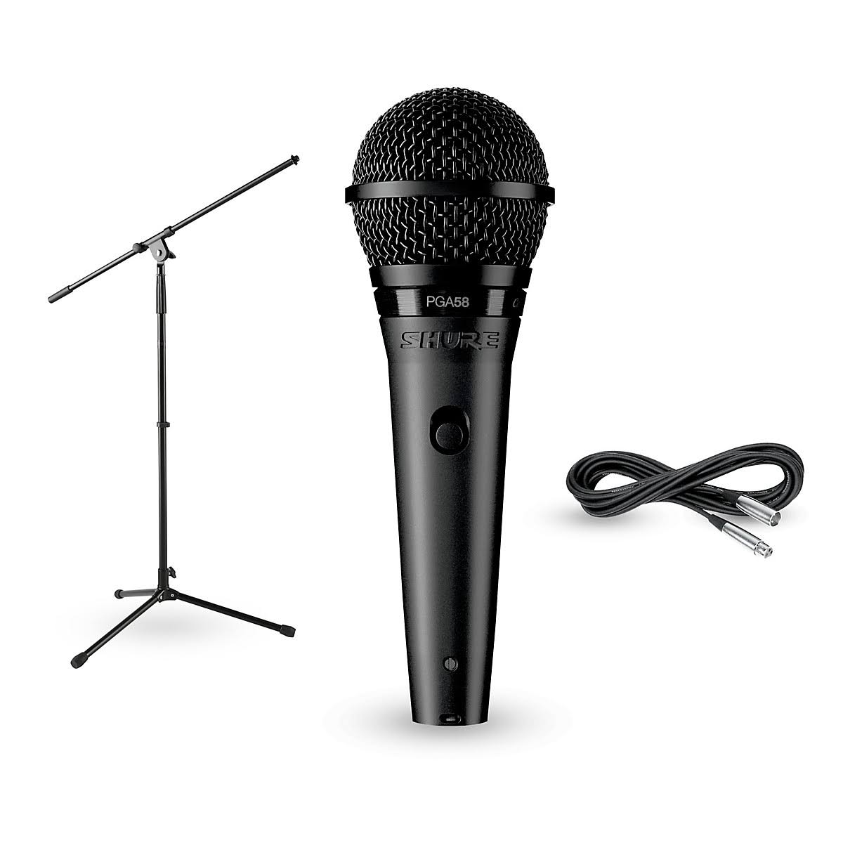 Shure PGA58-LC Stand & Cable Package K25250