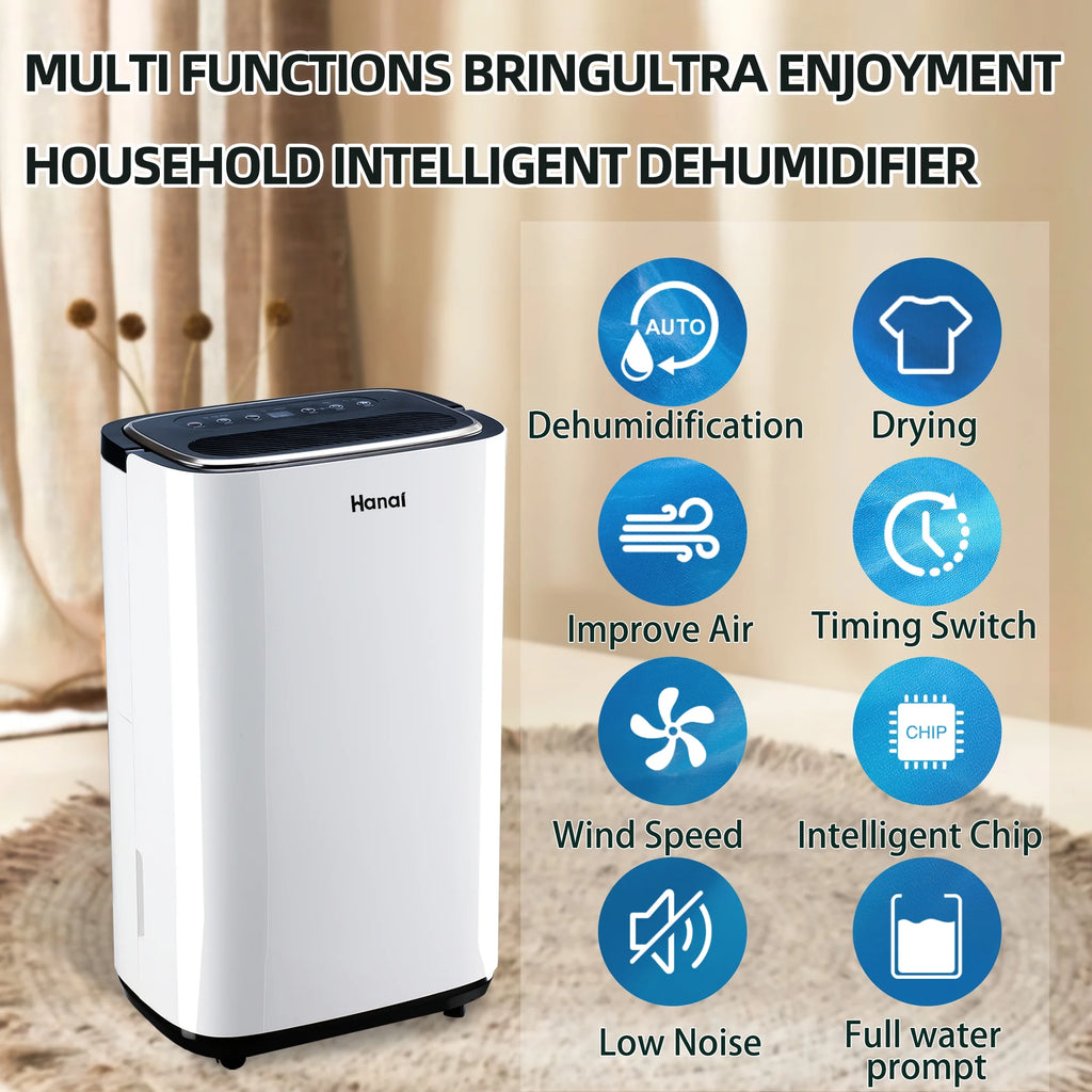 30 Pints Dehumidifier with Drain Hose M148