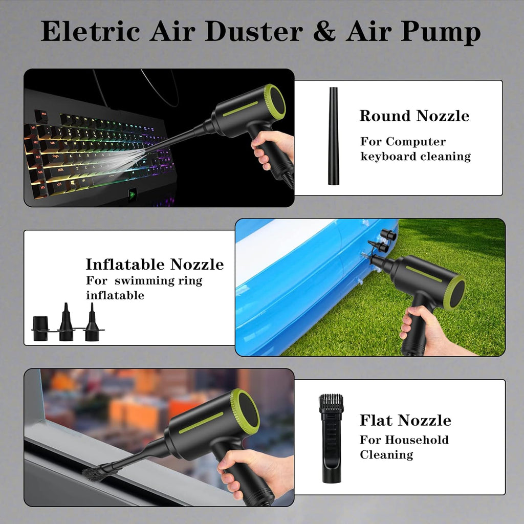 2 in 1 Compressed Air Duster Electric Air Blower N792
