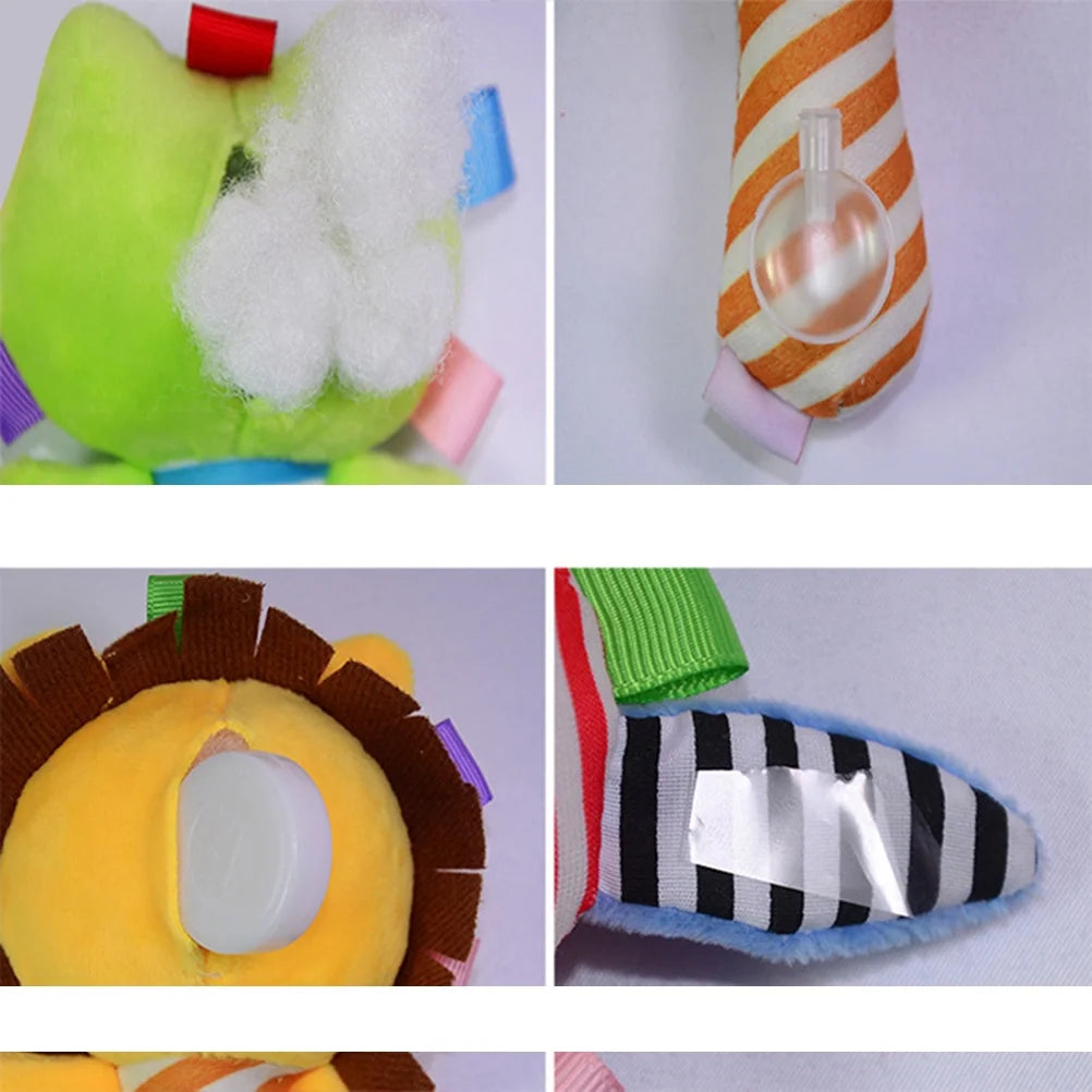 Giraffe Plush Rattle Toy for Infant B621926