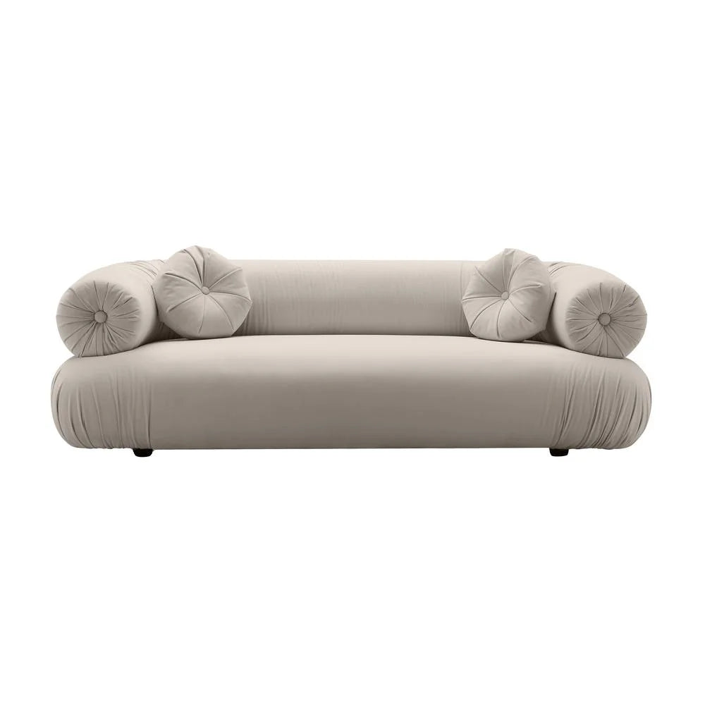 Grey Velvet Sofa K1842