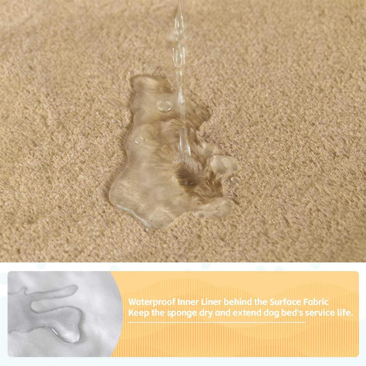 Extra Large Dog Bed with Removable Washable Cover Z44911