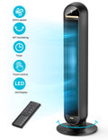 36 Standing Floor Fan with Remote 90° Oscillating 4 Speeds C7469