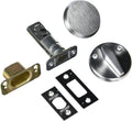 Satin Chrome One Sided Deadbolt Pack of 2 A895