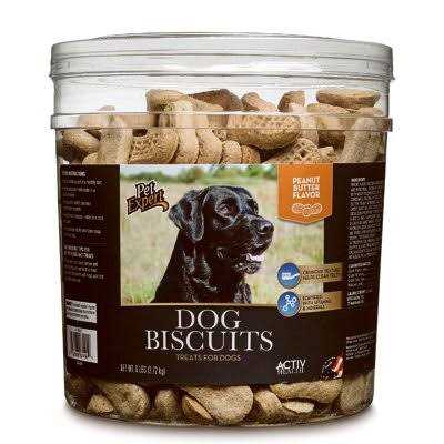 Peanut Butter Flavor Dog Biscuits 6 lb D8503