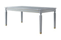 Dining Table Pearl Gray Finish G97247