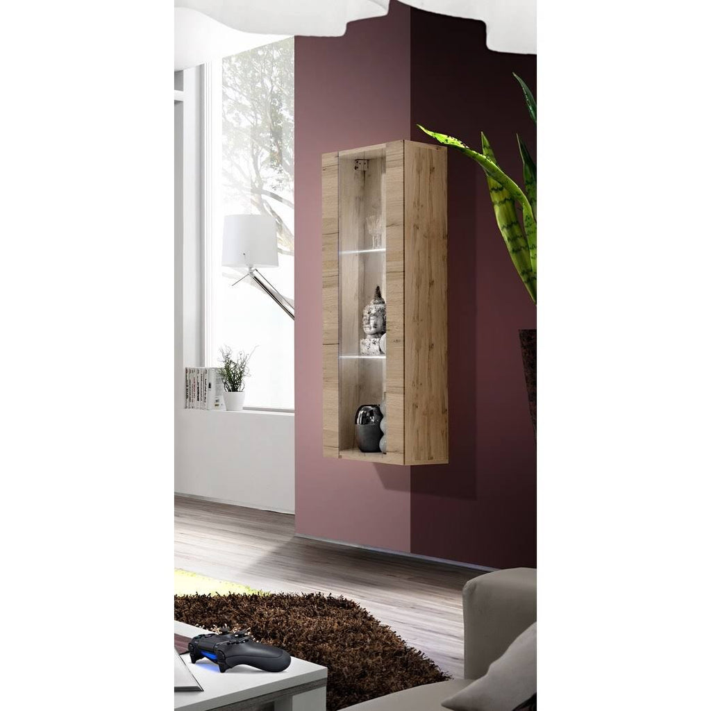 Wall-Mounted Bookcase - Gray T3059