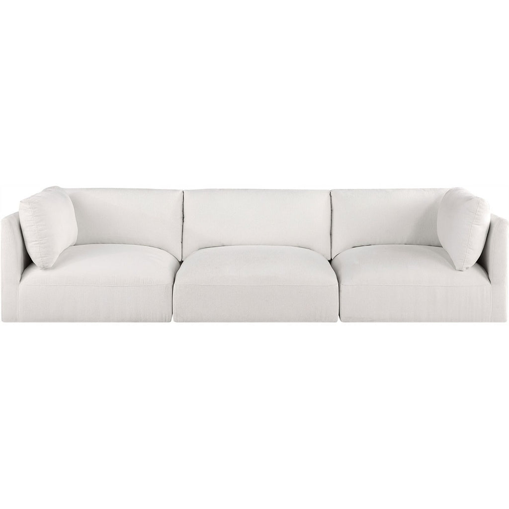 Cream Fabric Modular Sofa Y500