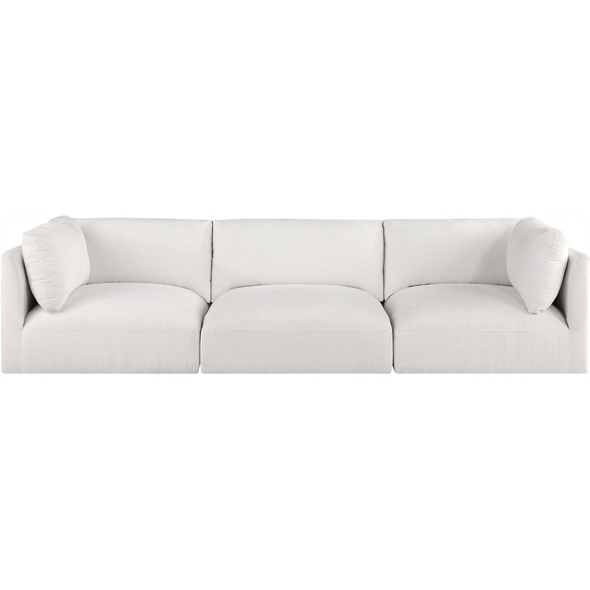 Cream Fabric Modular Sofa Y500