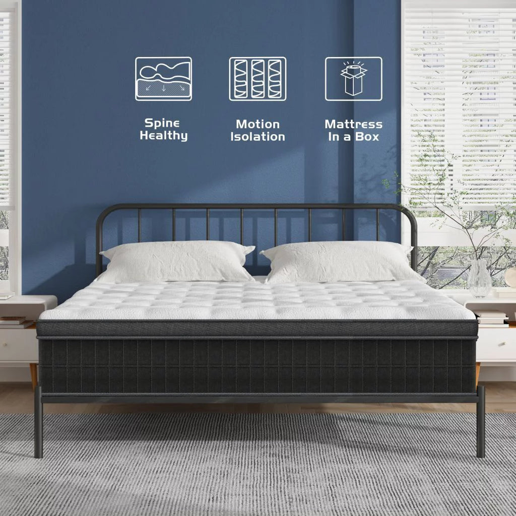 10 inch Full Medium Firm Hybrid Mattress U762616