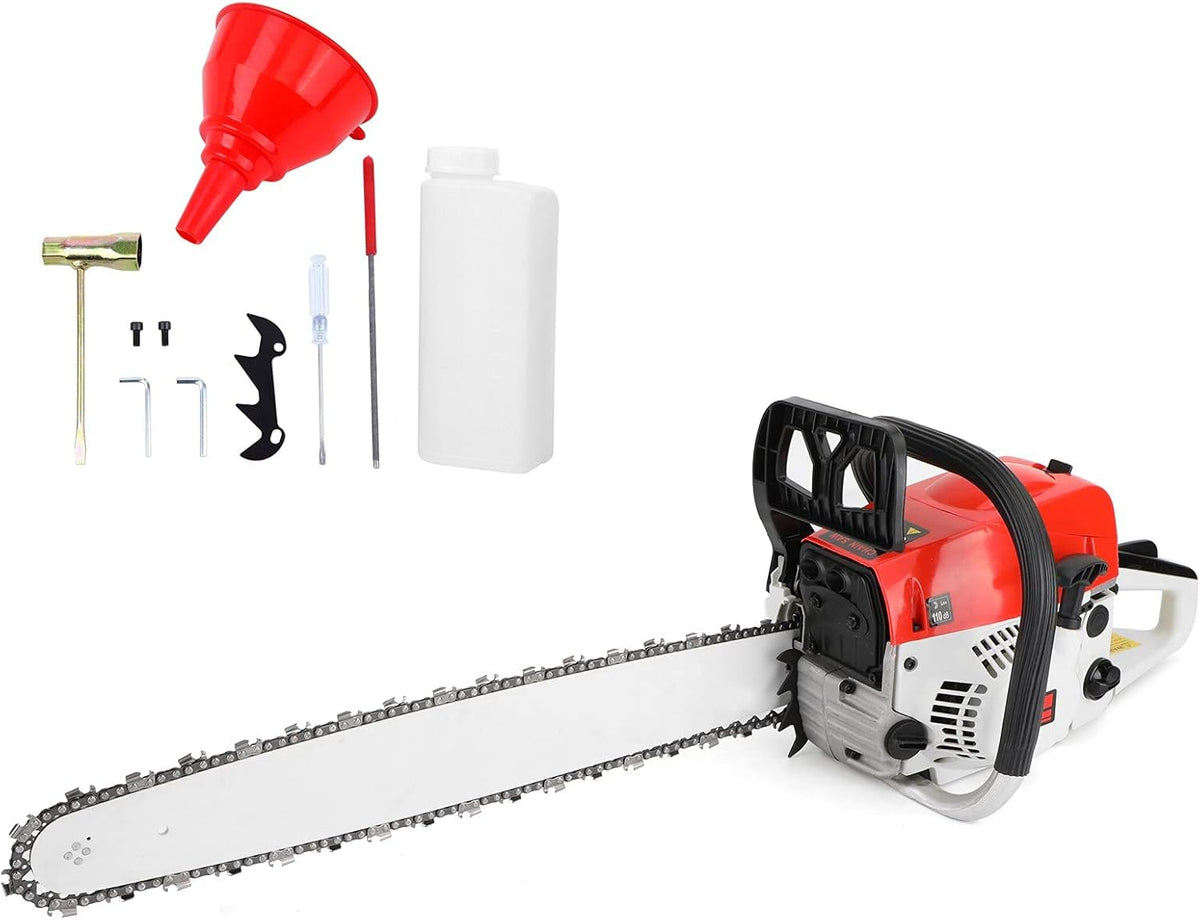 22 Inch 52CC 2 Cycle Gasoline Chain Saw B69502