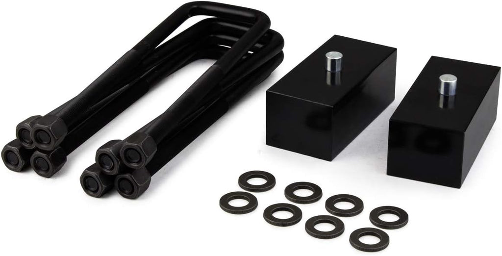 3" Front 2" Rear Leveling Lift Kit with Torsion Keys, Rear Blocks, HD Ubolts, Extended Shock Brackets G71578