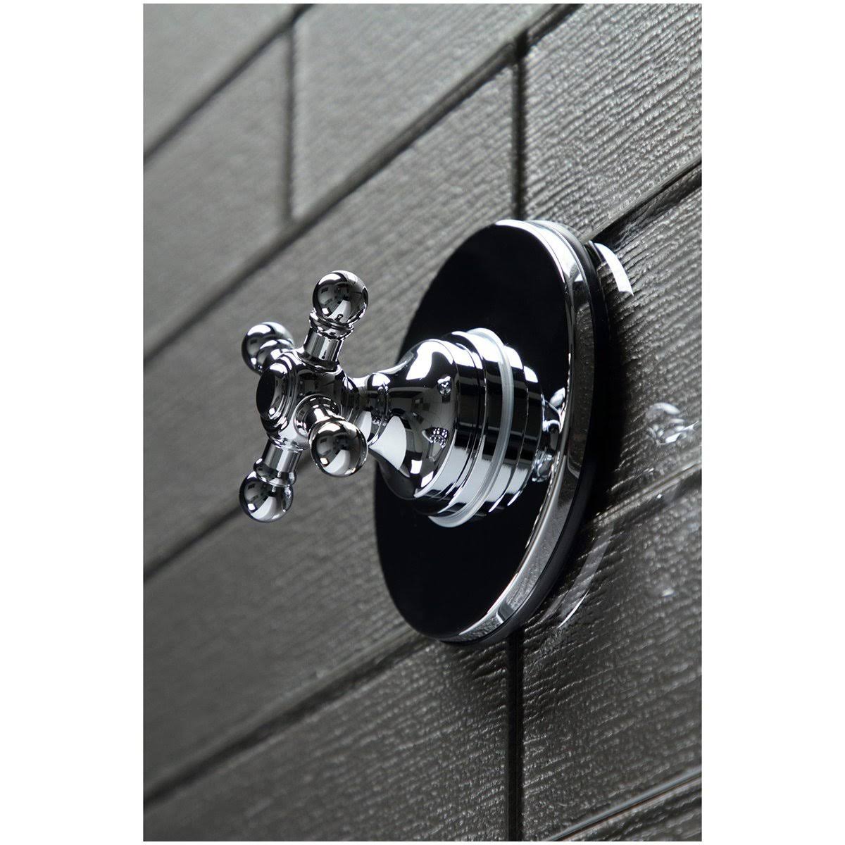 Oil Rubbed Bronze Single-Handle Three-Way Diverter Valve with Trim Kit Y2644