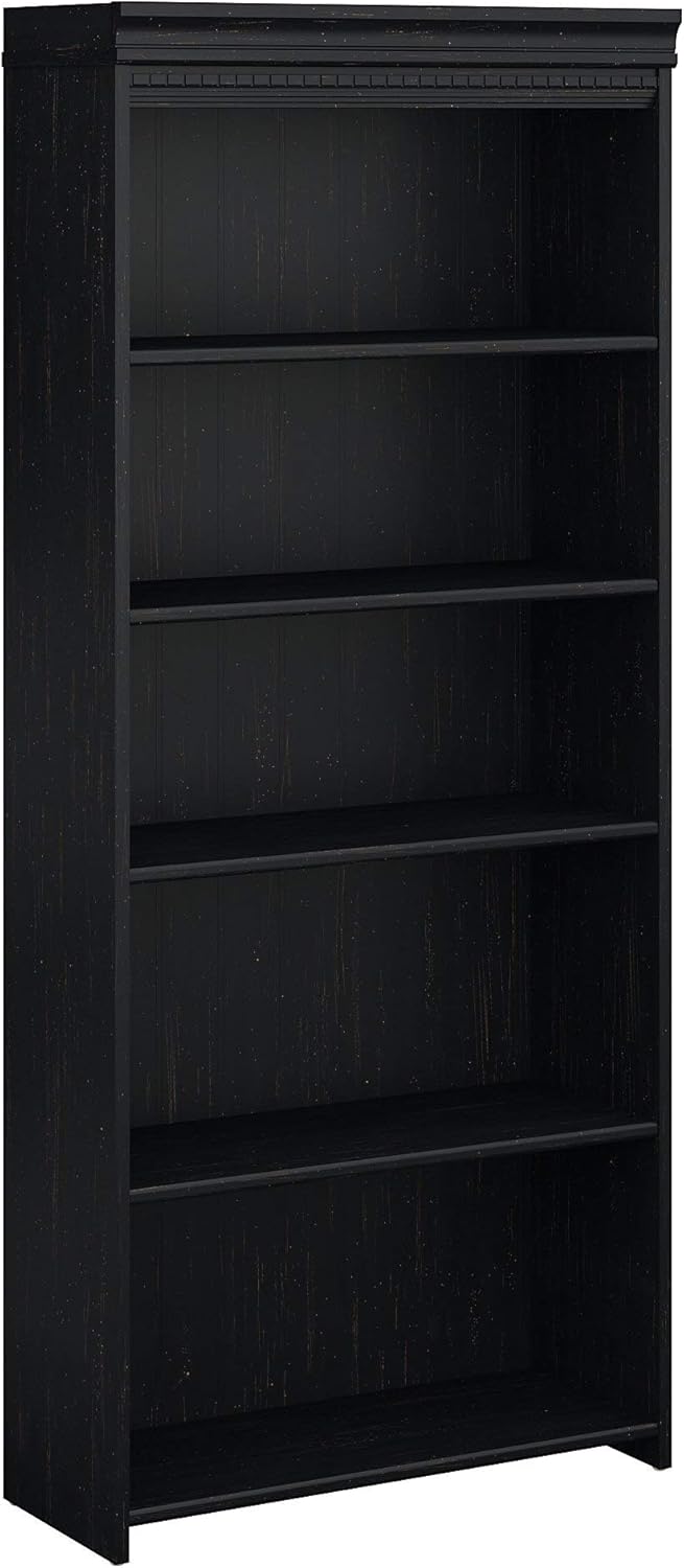 5 Shelf Bookcase, Cape Cod Gray G203591