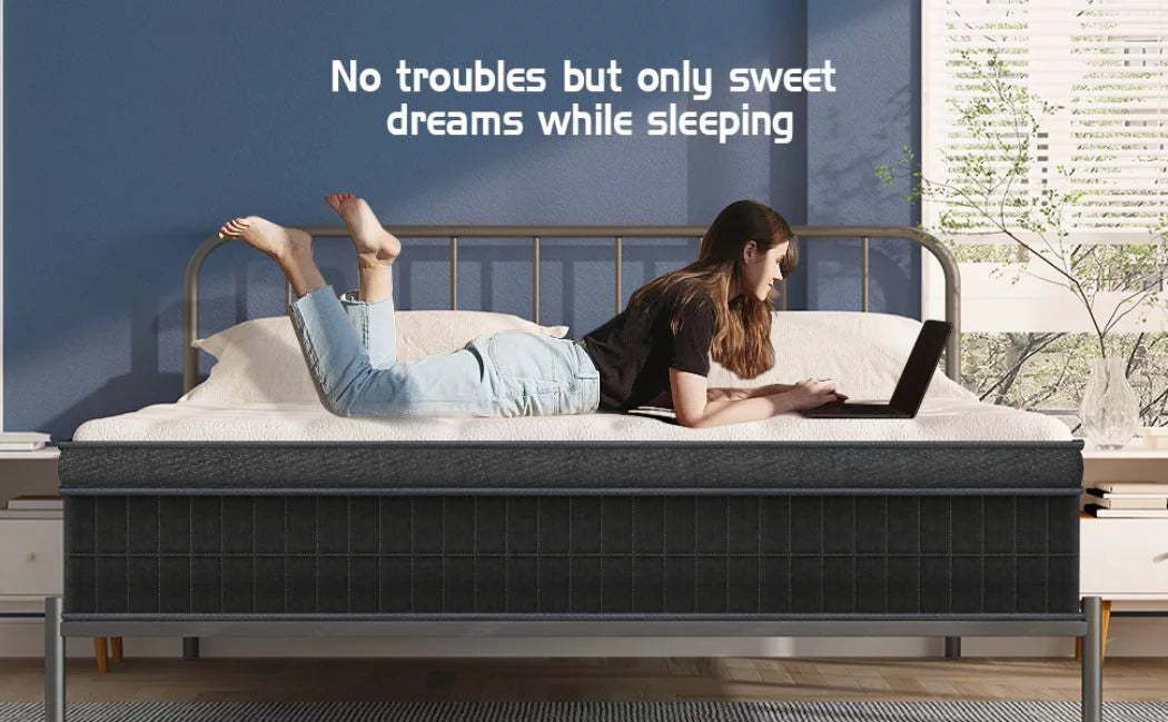 10 inch Full Medium Firm Hybrid Mattress U762616