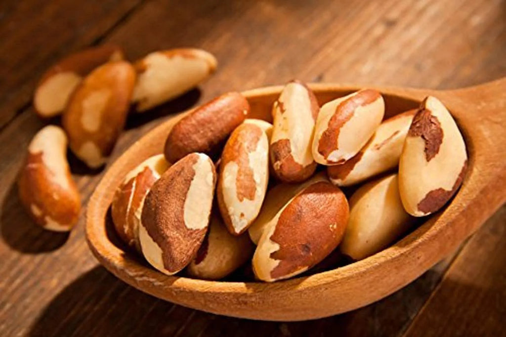 Dry Roasted Salted Brazil Nuts 25 Lbs Q536482