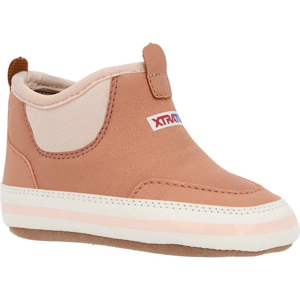Blush Pink Ankle Deck Boot O972