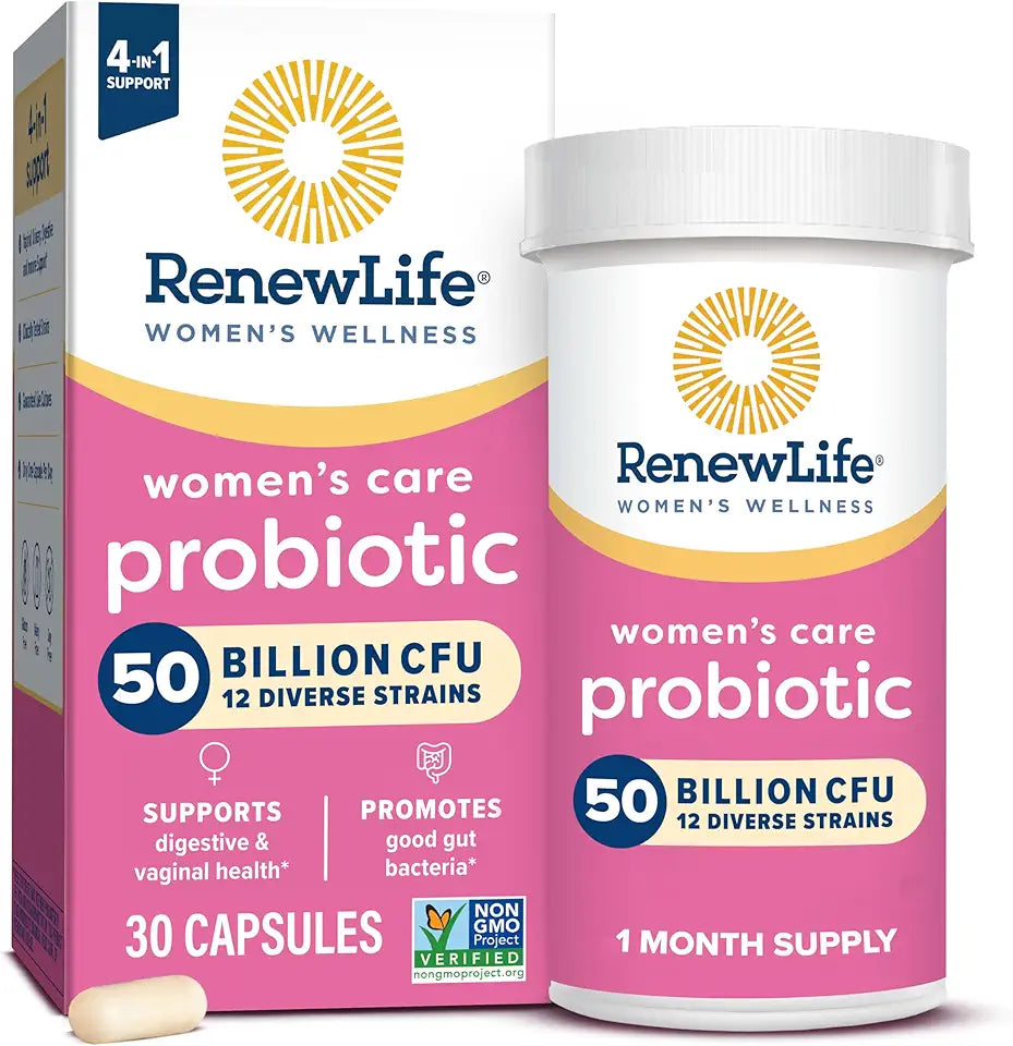 Women's Probiotic Capsules 50 Billion CFU 30 Count Y756