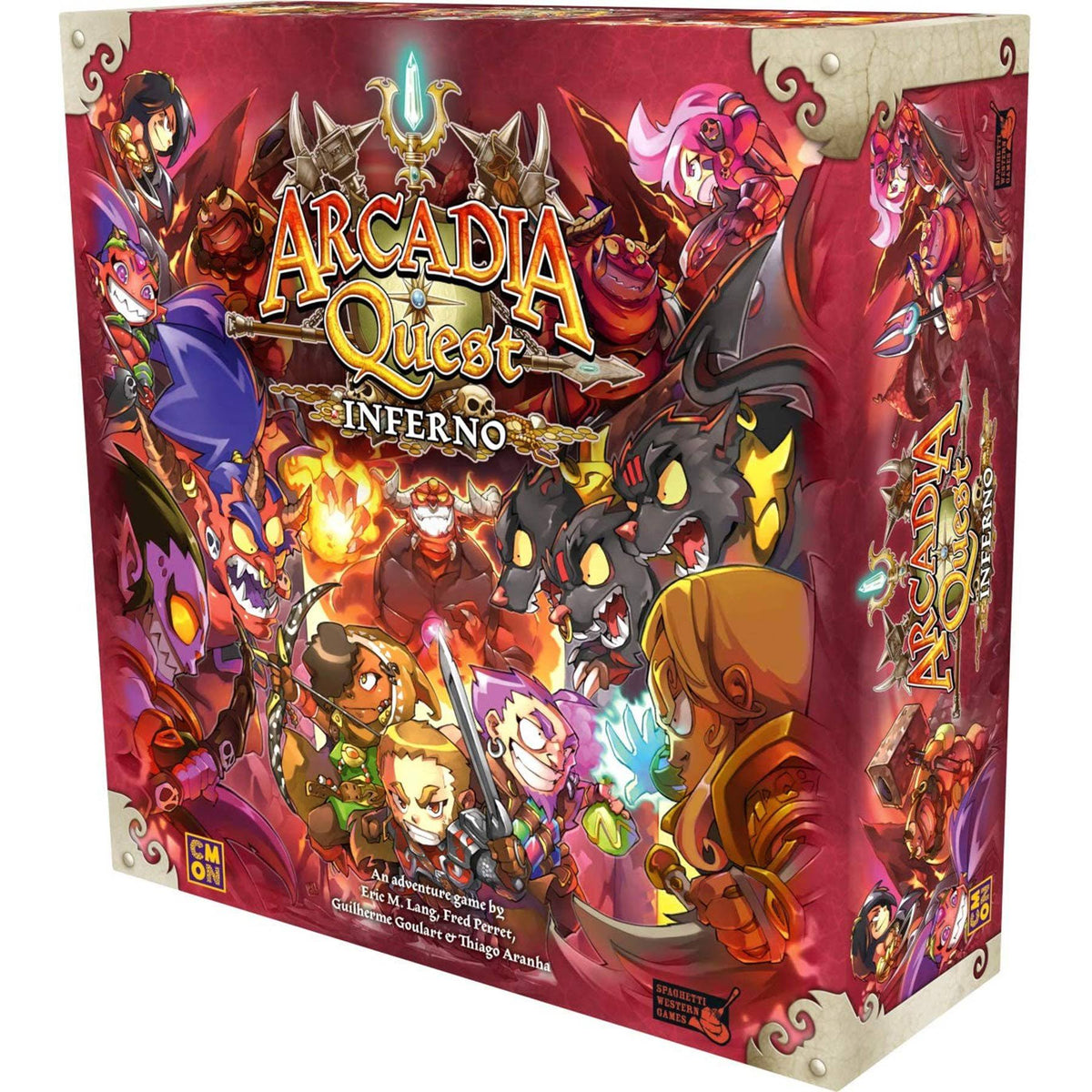 Arcadia Quest Inferno Board Game C450
