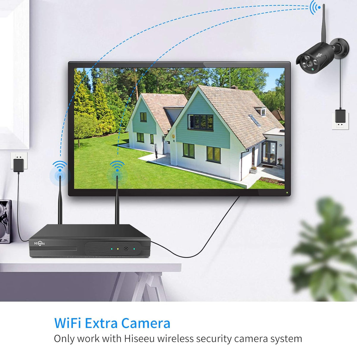 Black 3MP Security Camera with 3.6mm Lens W9805