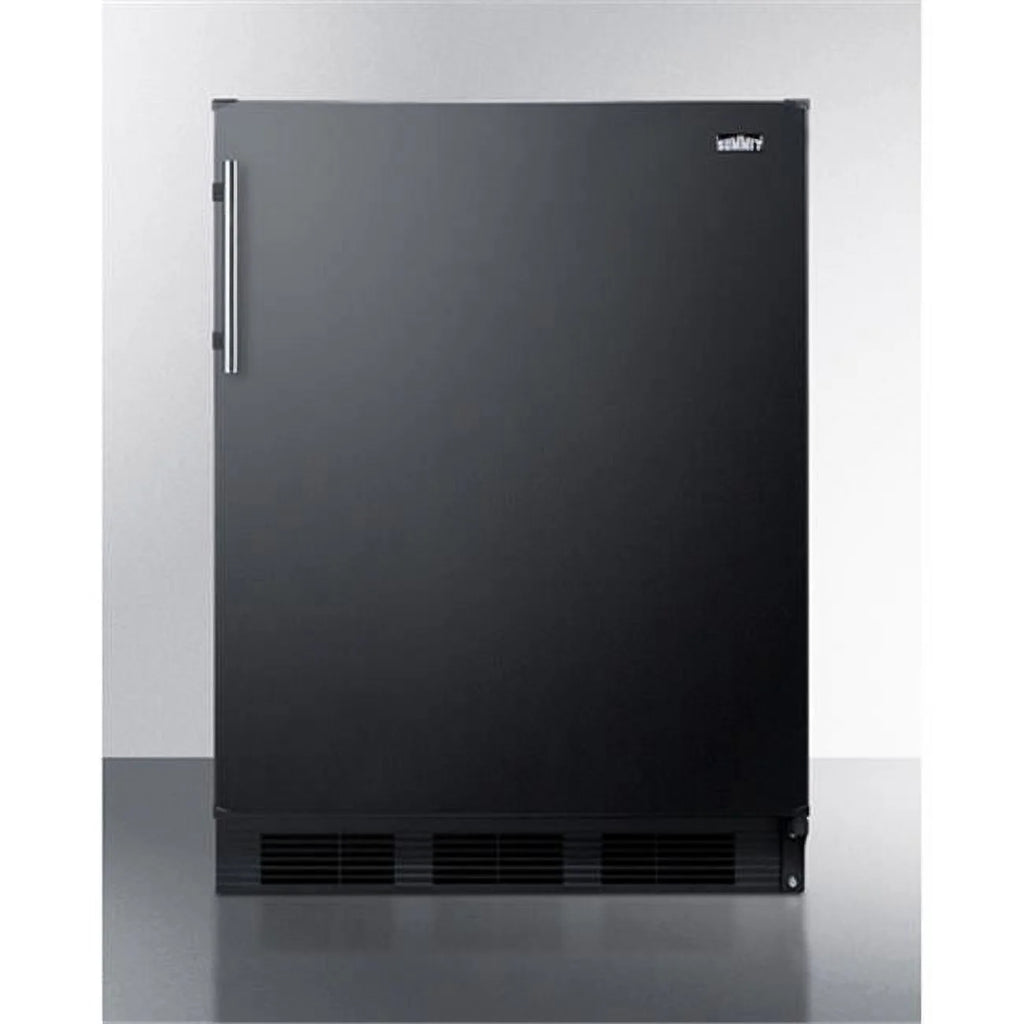 Black Freestanding Counter Height All-Refrigerator A127085