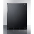 Black Freestanding Counter Height All-Refrigerator A127085
