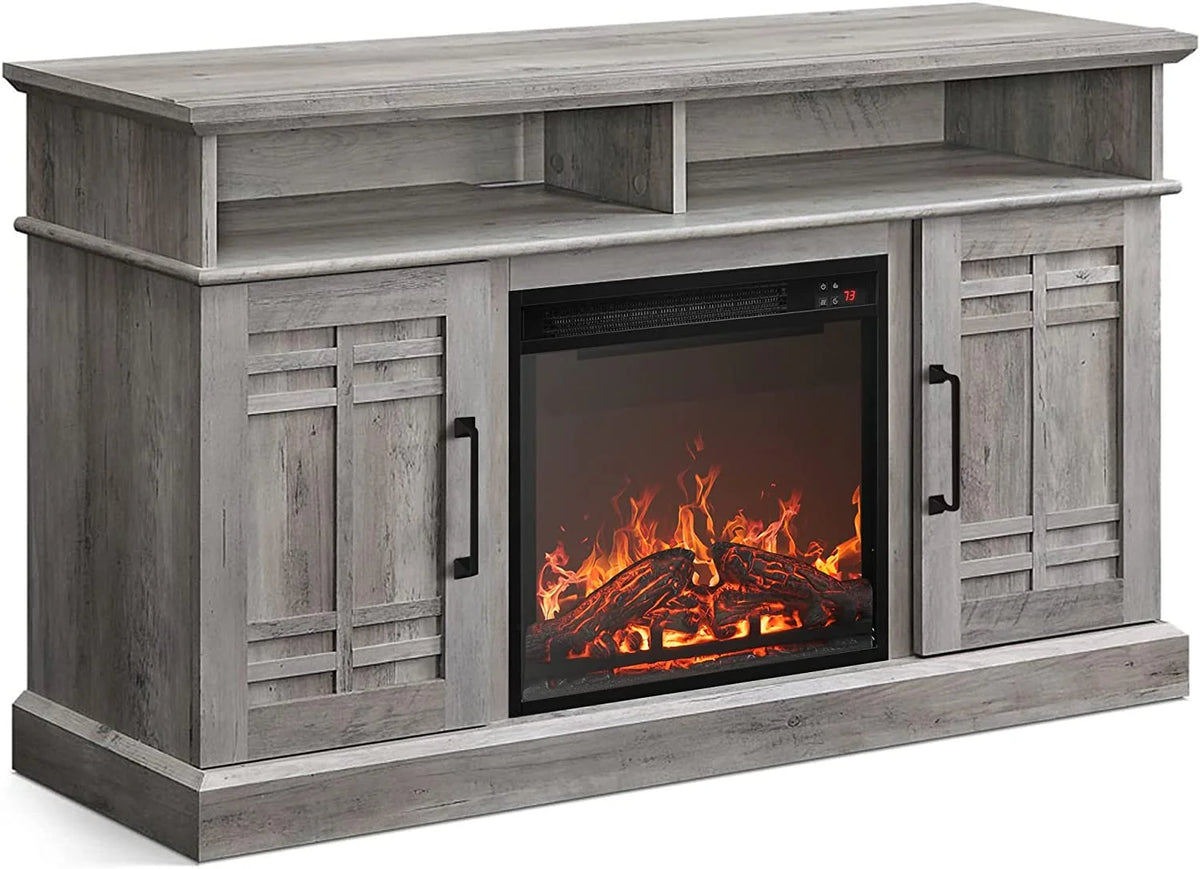 47" TV Stand with 18" Electric Fireplace W4183