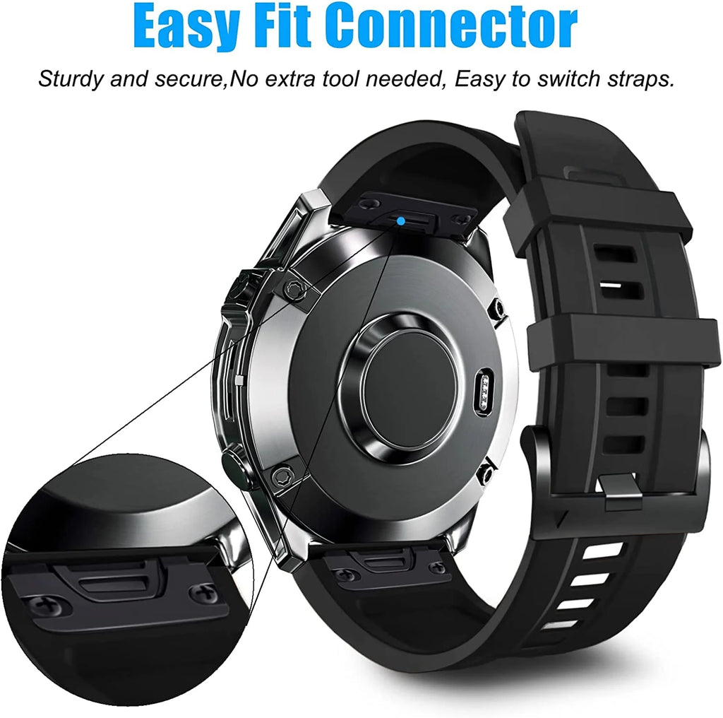 26mm Soft Silicone Replacement Straps E949133