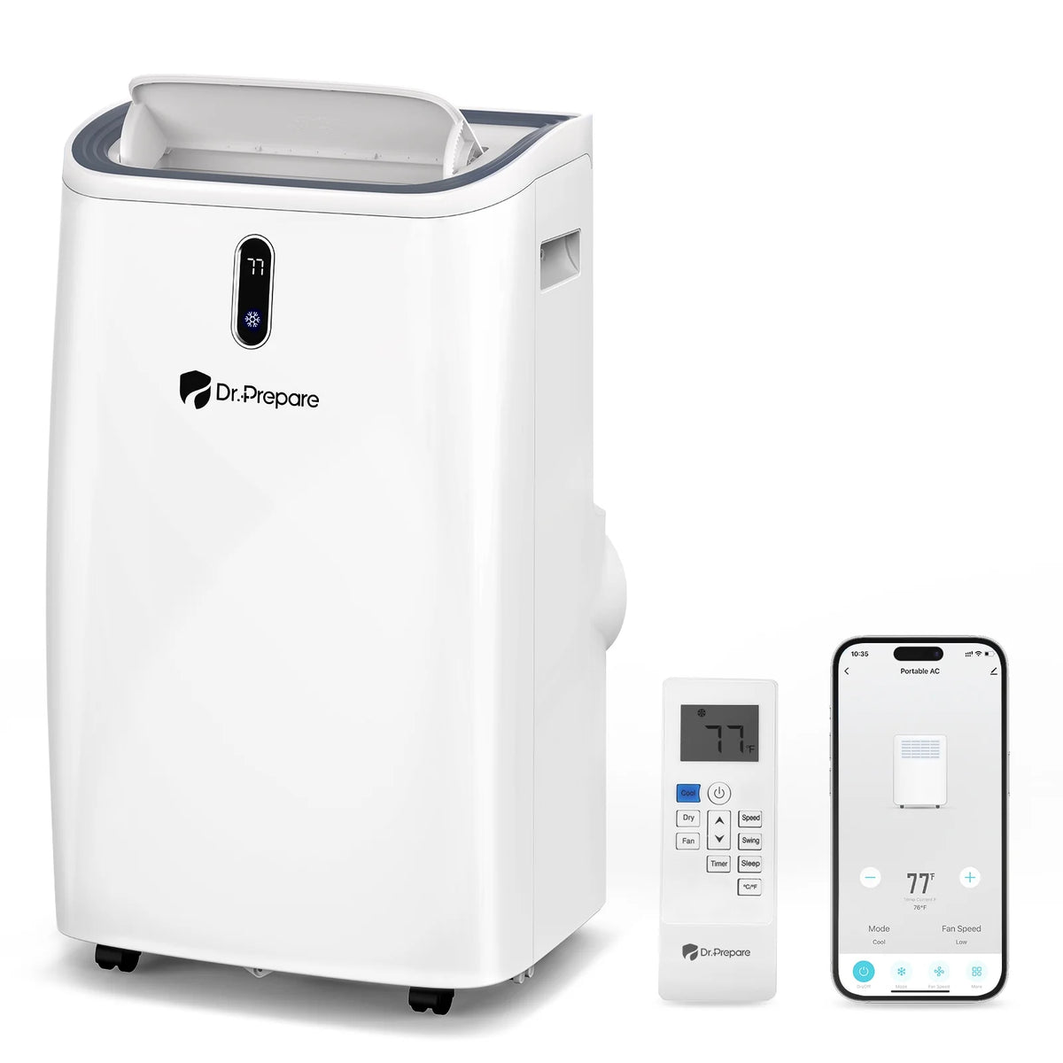 14000 BTU Smart WiFi Portable Air Conditioner M831