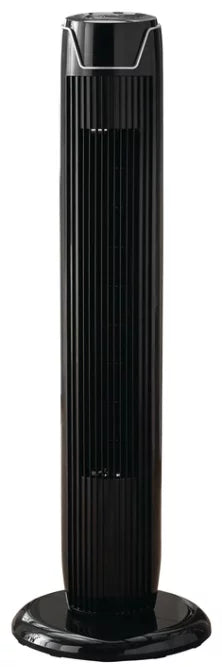 Black 3-Speed Oscillating Tower Fan S483