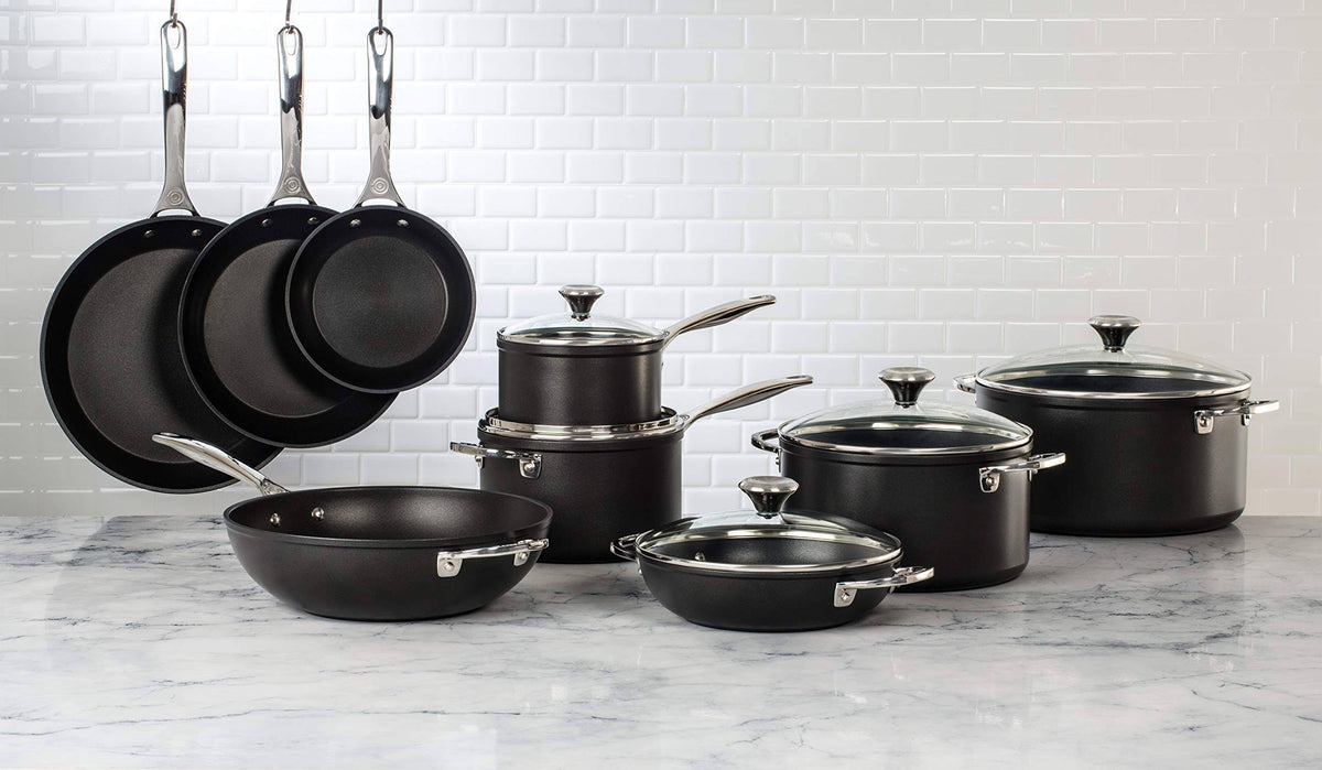 6.3-Quart Nonstick Stockpot with Glass Lid Y36429