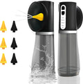 Electric Ear Wax Removal Kit 4 Pressure Modes Dual-Tank Irrigation IPX7 Waterproof Black G145