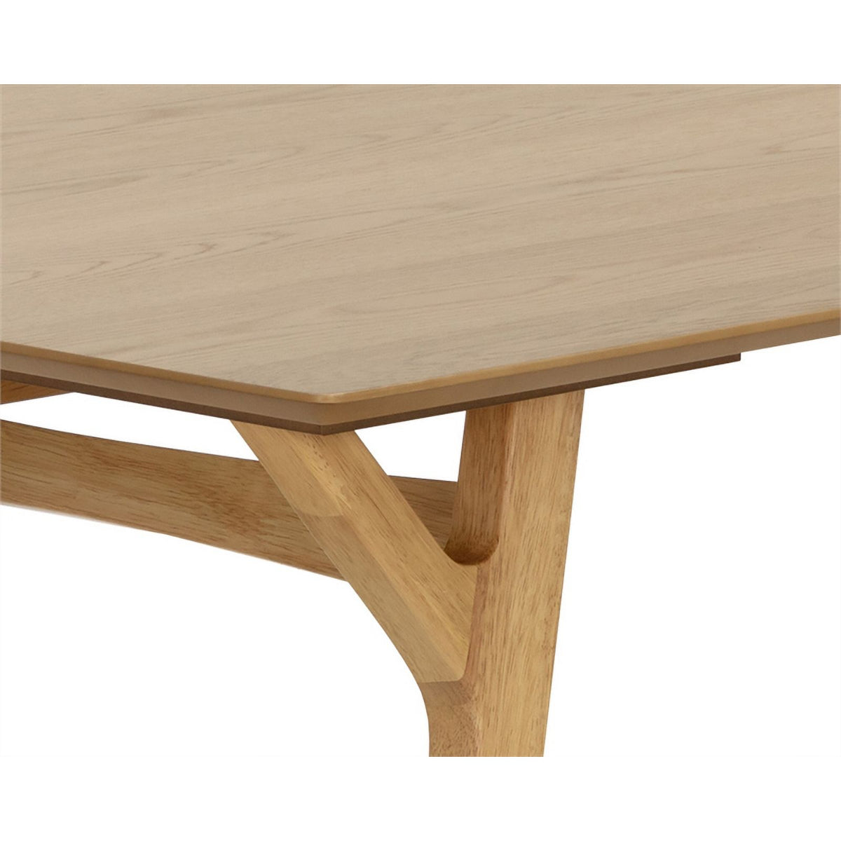 59" Mid-Century Wood Dining Table P197472