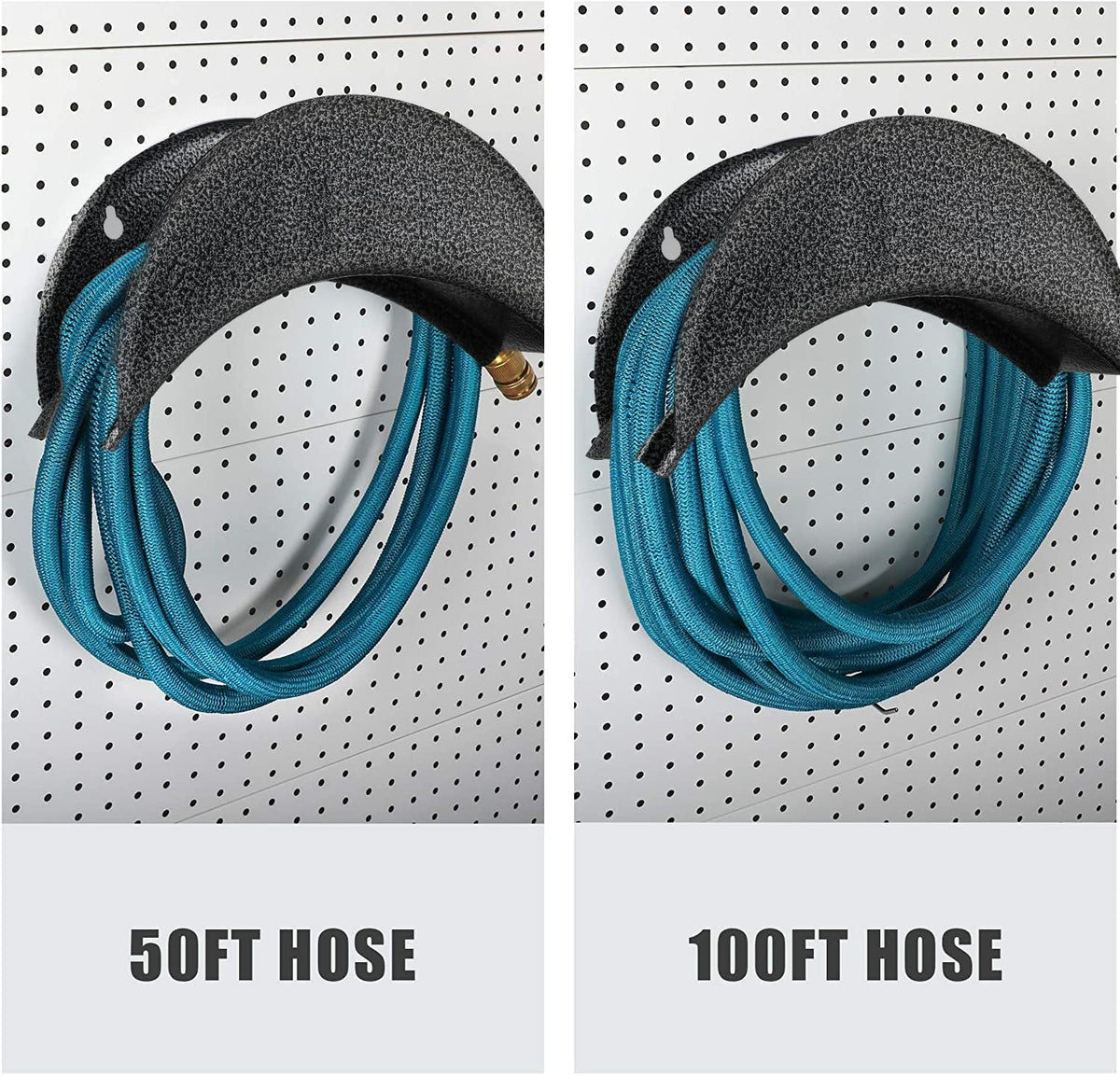 Heavy Duty High Carbon Steel Wall Mount Hose Rack Pack of 2 M689