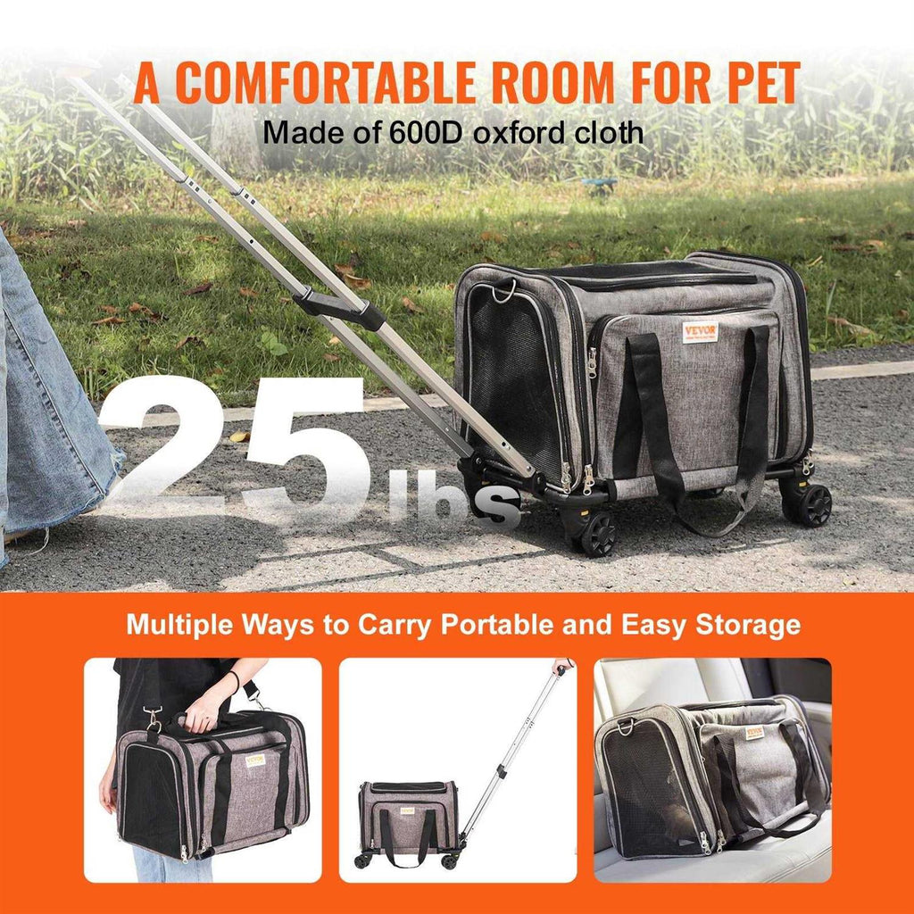Cat Carrier with Wheels H81745