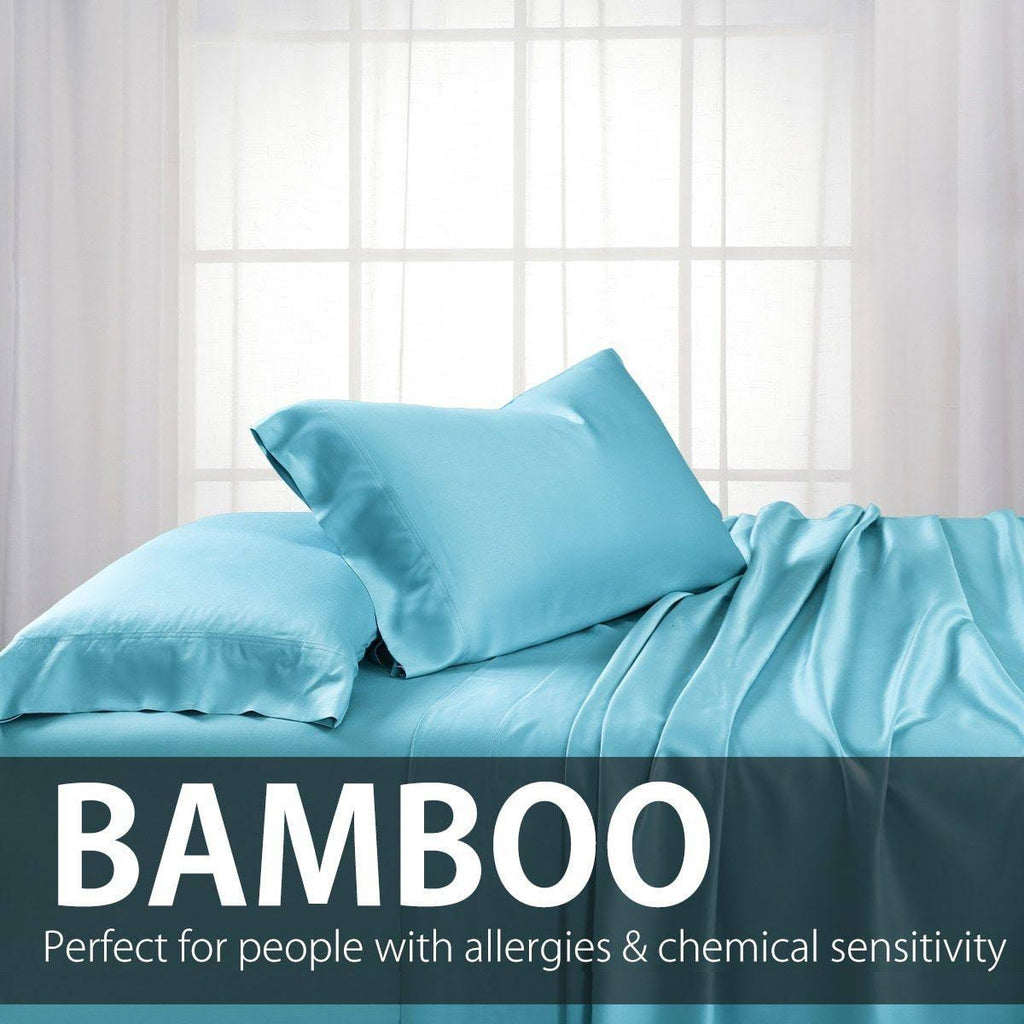 100% Bamboo Sheets 600 Thread Count Full Gray F81419