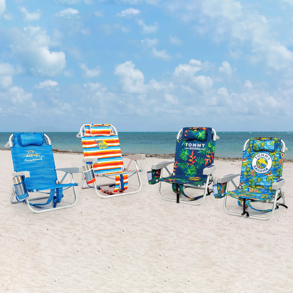 2-Pack Lay Flat Reclining Beach Chair N602652