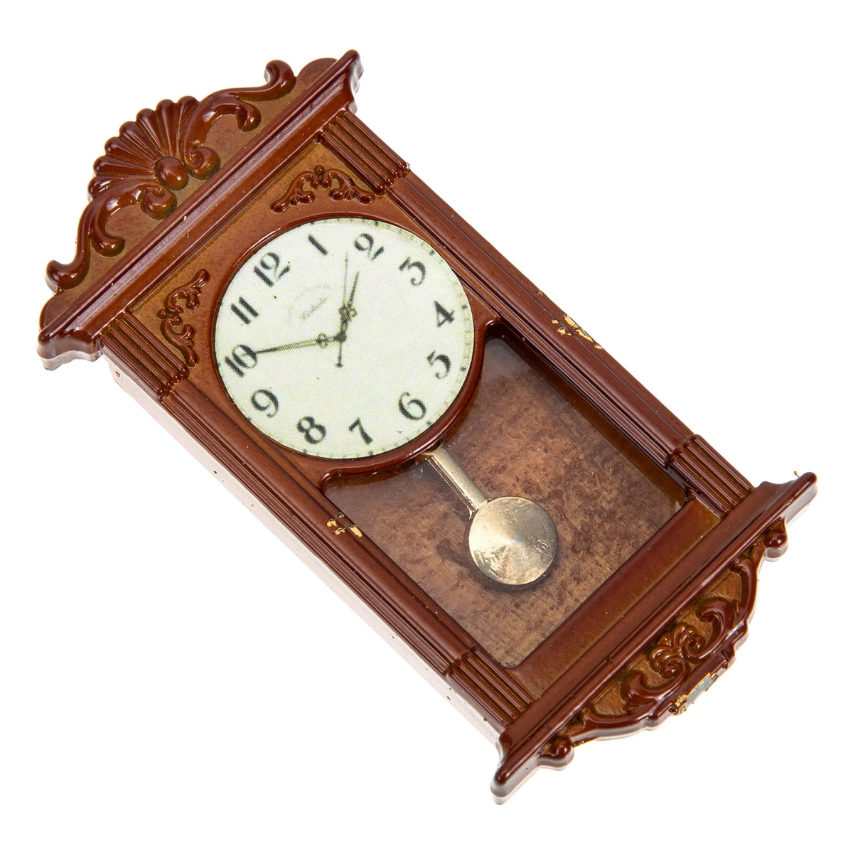 Metal Dollhouse Hanging Clock Toy C925