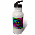 Psychedelic Swirl 21 oz Sports Water Bottle H504020