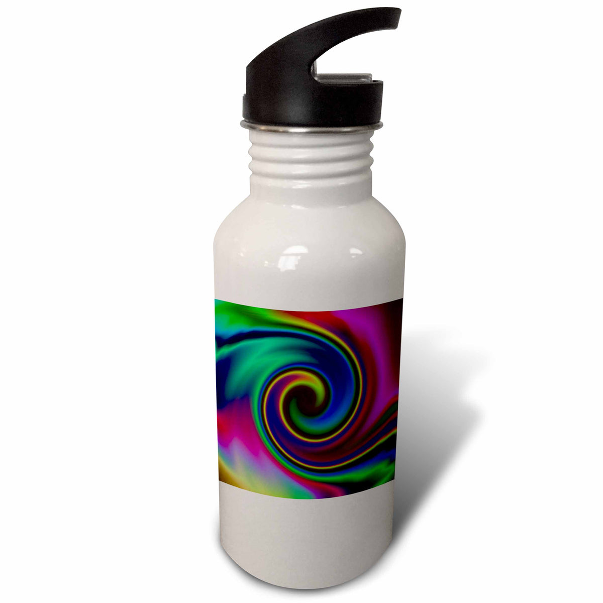 Psychedelic Swirl 21 oz Sports Water Bottle H504020