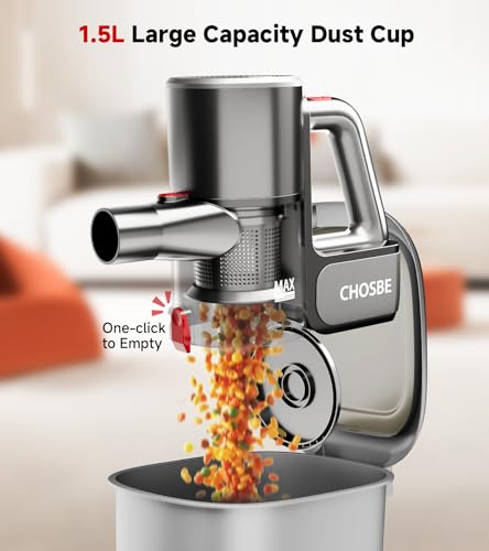Cordless Stick Vacuum 500W 40Kpa 45Mins 1.5L Dust Cup N20041
